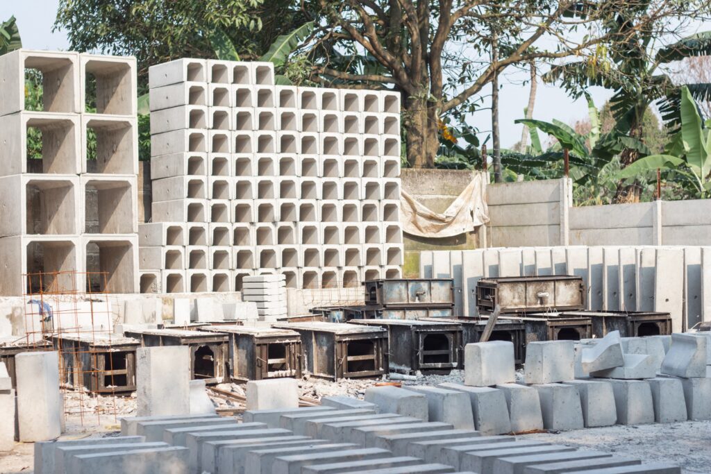Beton precast murah dan kuat untuk konstruksi saluran, pagar, dan box culvert